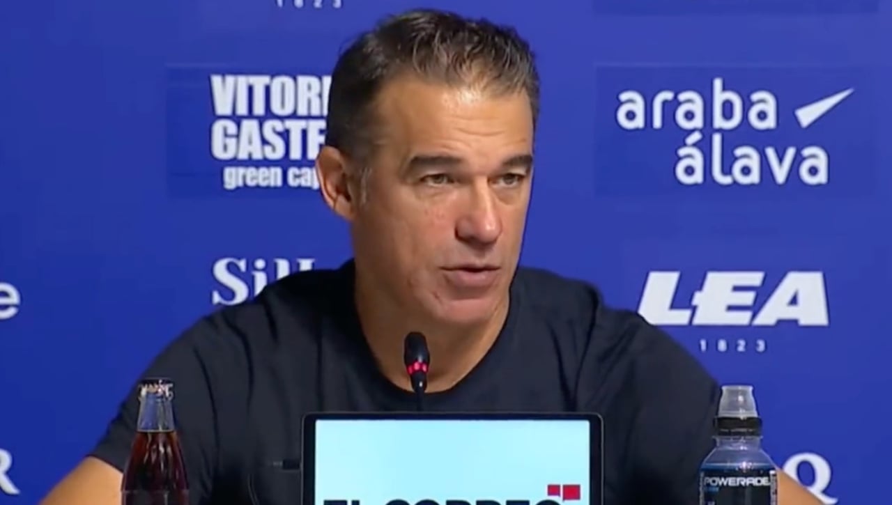 García Plaza admite lo que todos vieron en Mendizorroza