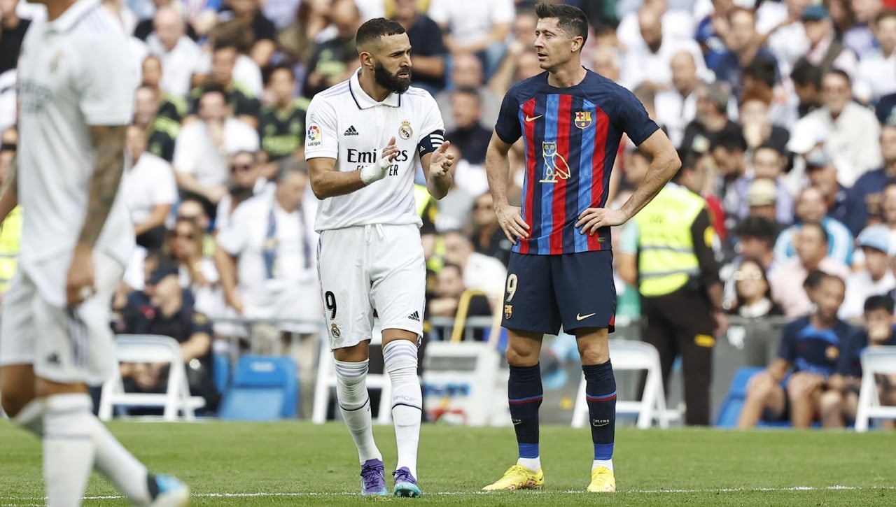 El Real Madrid domina  el 'Clásico' y castiga al Barça 