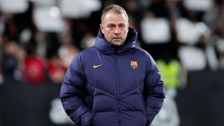 Hansi Flick, tras la victoria en el Carlos Belmonte: "Fue un partido difícil y creo que podríamos haberlo hecho mucho más fácil"