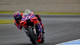 Jorge Martín se ve obligado a conformarse