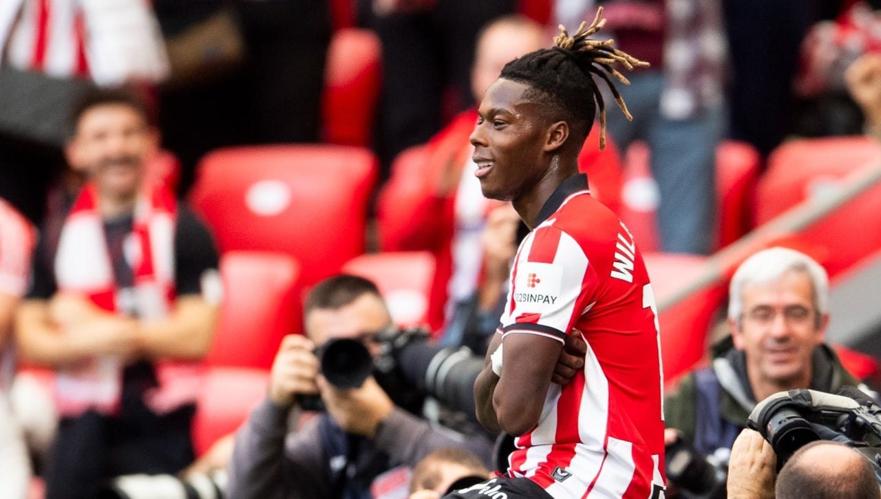 Nico Williams vive el momento: "Con la pubalgia nunca sabes cómo te vas a levantar al día siguiente"