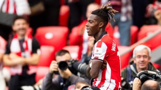 Nico Williams vive el momento: "Con la pubalgia nunca sabes cómo te vas a levantar al día siguiente"