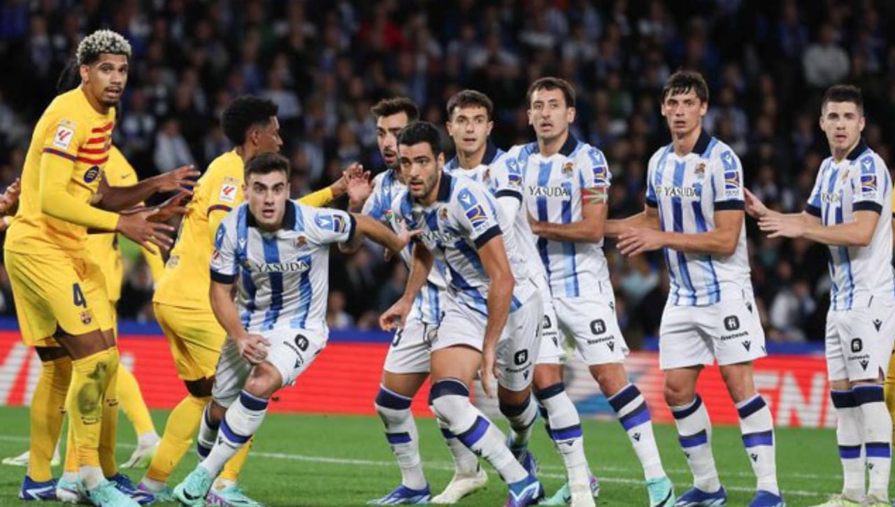 El gran señalado de la Real Sociedad en la derrota ante el Barcelona