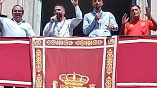 Joselu y Dani Carvajal, homenajeados por la Eurocopa 