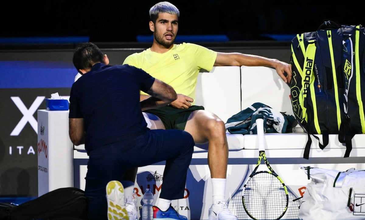 Carlos Alcaraz se baja de la Copa Davis