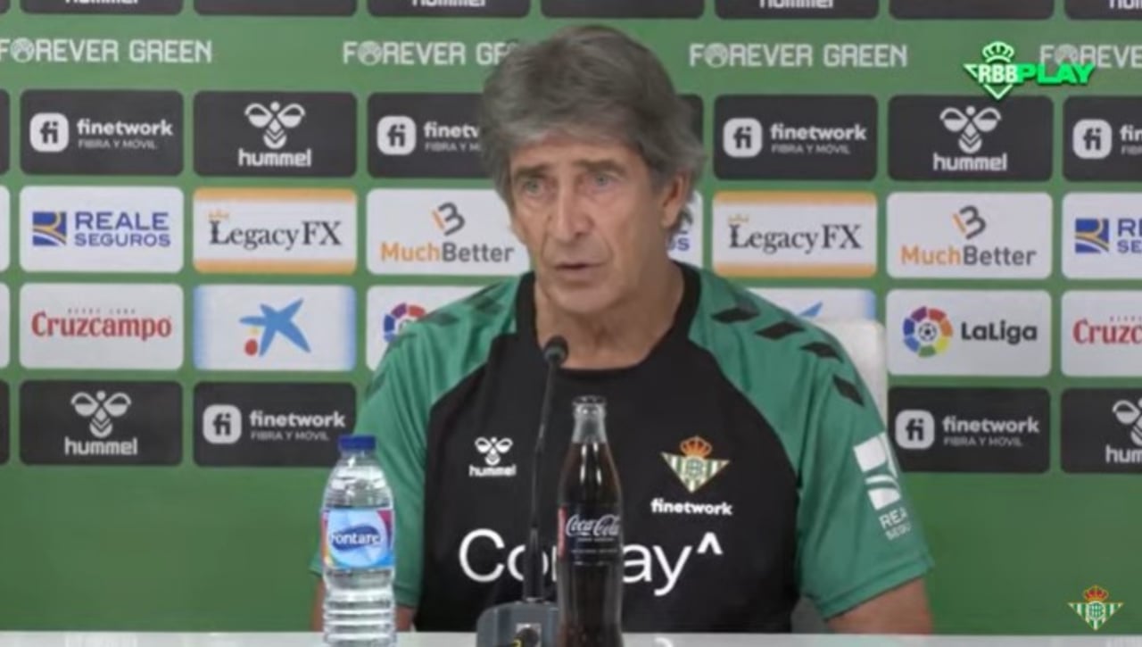 Pellegrini, la suplencia de Canales, su defensa de los árbitros y la comida de Feria