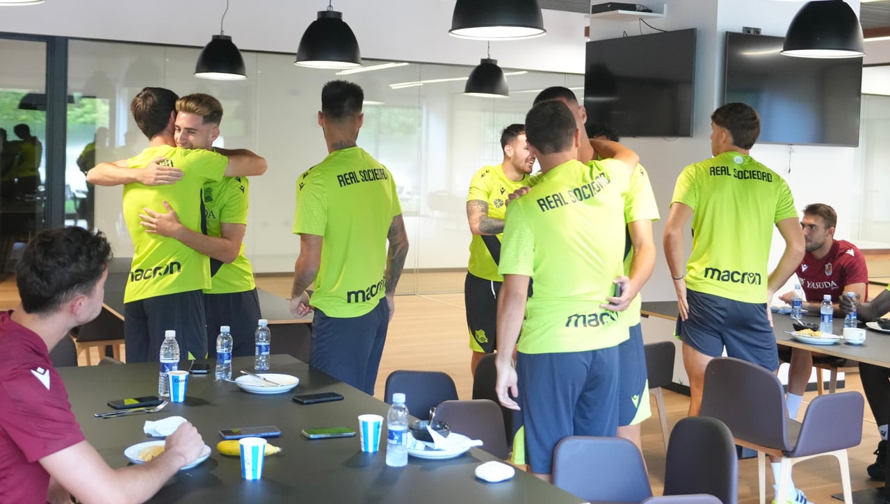 La Real Sociedad ya se ha puesto manos a la obra 