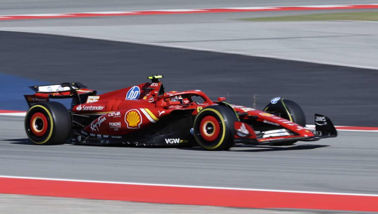 Carlos Sainz, listo para luchar por la corona del GP de España de F1