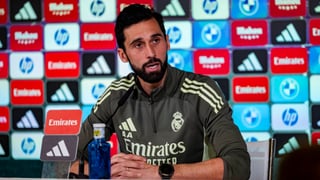 Arbeloa, en su primera rueda de prensa en el Real Madrid: "Aquí hay gente con 6 Copas de Europa y parece que eso se olvida pronto"