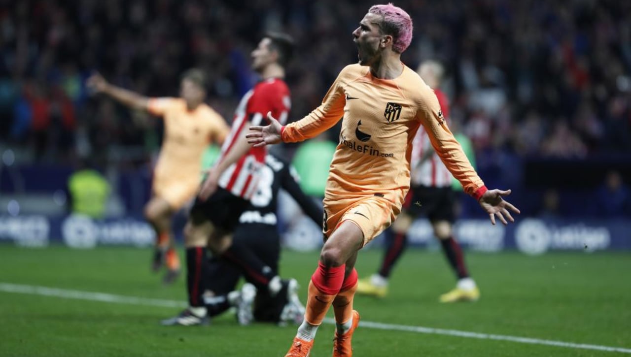 Atlético de Madrid 1-0 Athletic Club de Bilbao: Griezmann tiene la llave