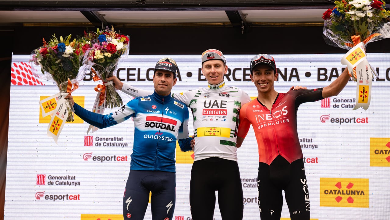 Pogacar también sabe esprintar