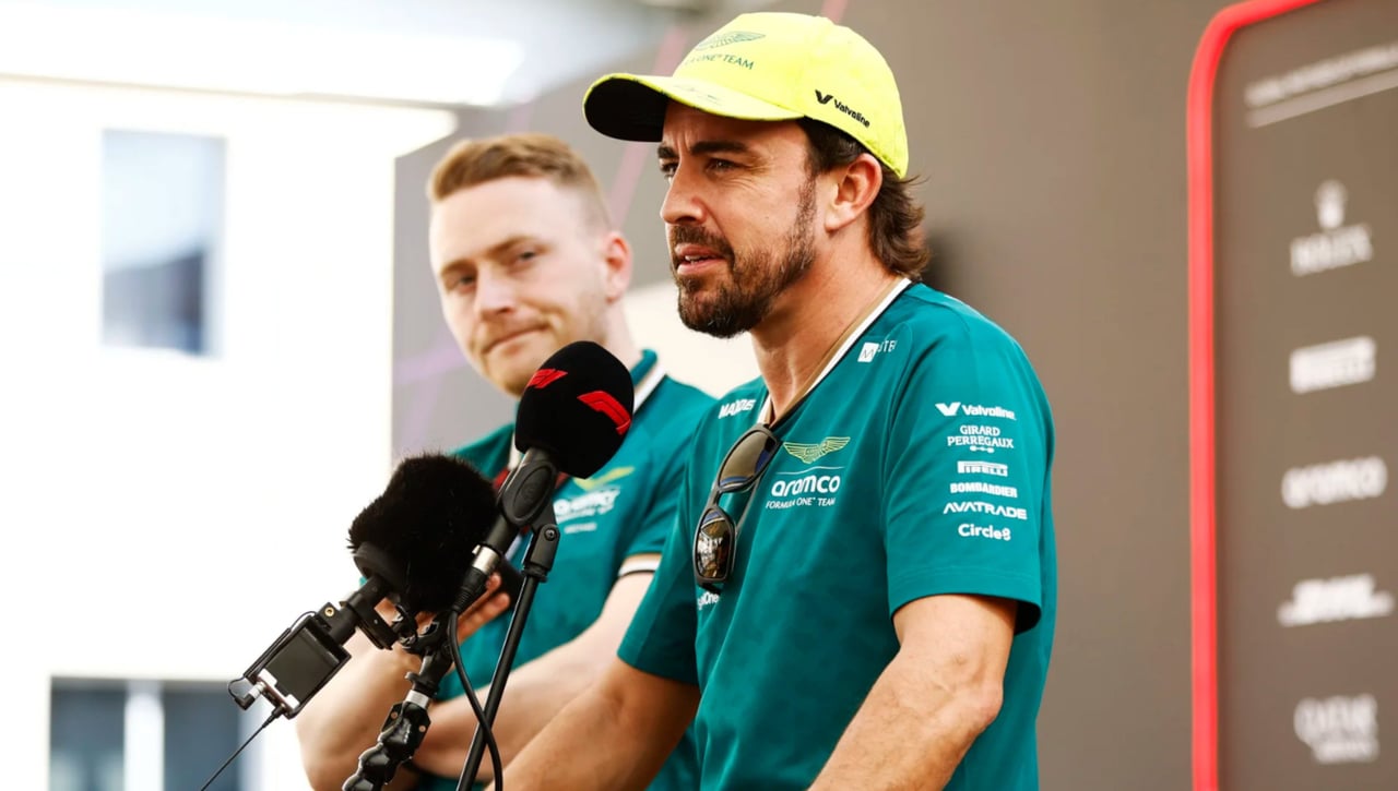 Fernando Alonso agradece el final