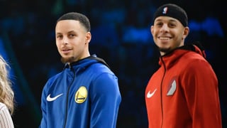 Stephen Curry se queda sin su hermano