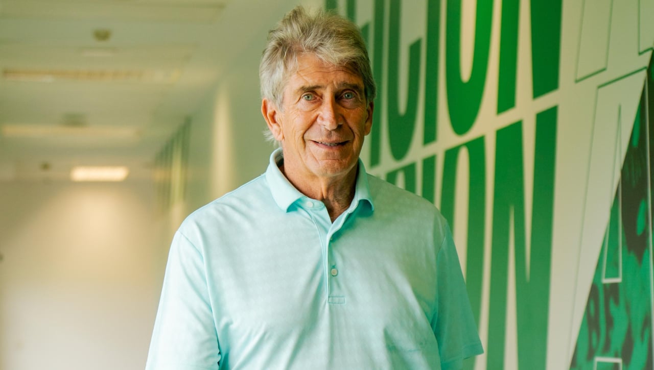 El entrenador del Betis, Manuel Pellegrini, ya tiene a sus órdenes a Gonzalo Petit