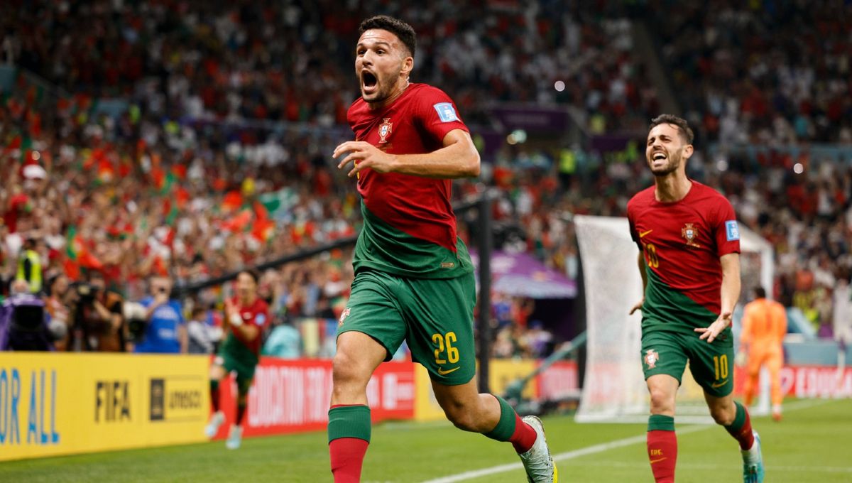 Portugal - Suiza: ¡Ha nacido una estrella: Gonçalo Ramos! (6-1)