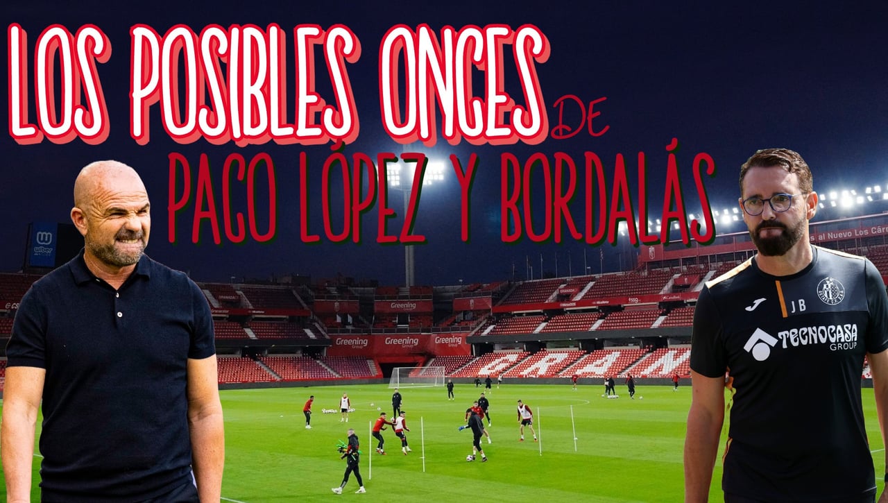 Alineaciones Granada - Getafe: Alineación posible de Granada CF y Getafe CF en el partido de la jornada 13ª de LaLiga EA Sports