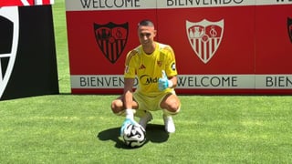 Vlachodimos: "No me pensé venir al Sevilla, ganar trofeos es lo que quiero"