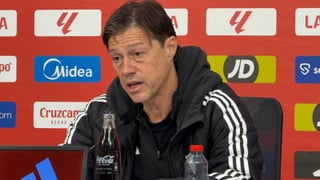 Almeyda reconoce el "desastre" ante el Girona con matices y se descuelga del derbi: "Es una final"