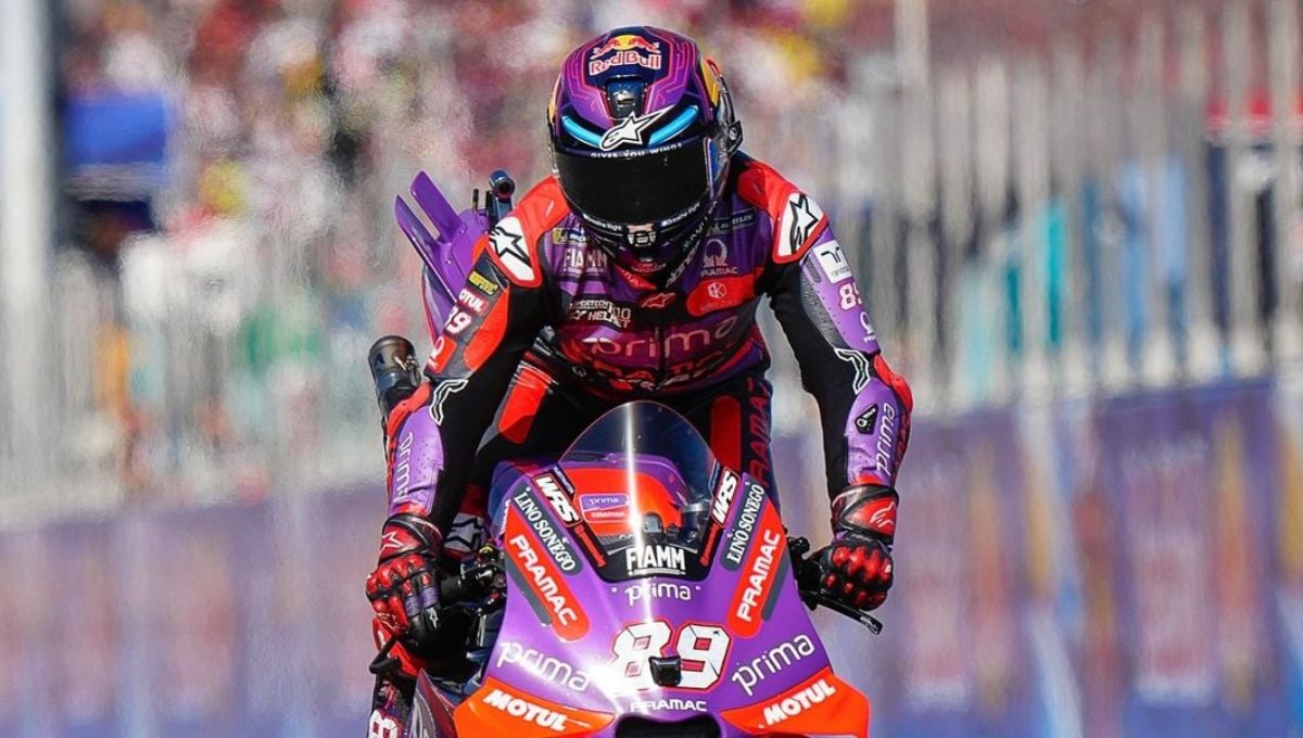 Jorge Martín se lo deja claro a Bagnaia en su cara