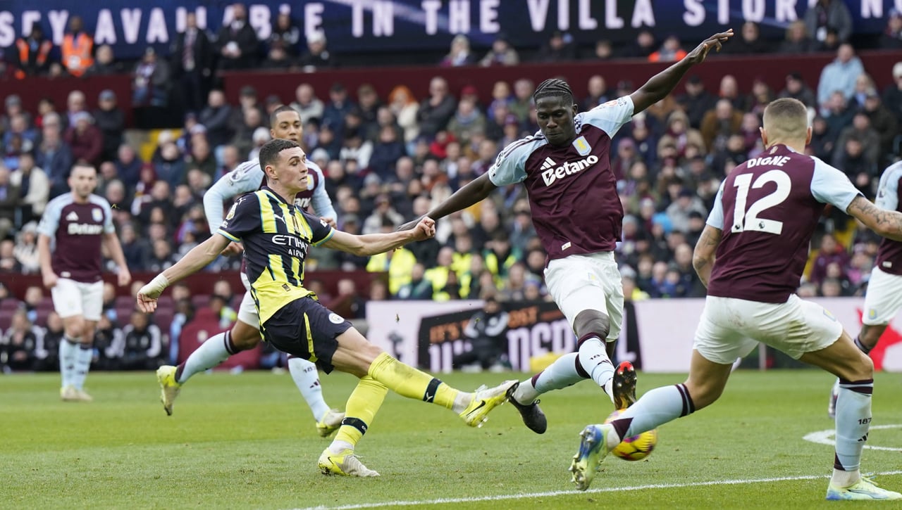 Manchester City - Aston Villa: Horario, alineaciones confirmadas y dónde ver en TV la Premier League online hoy