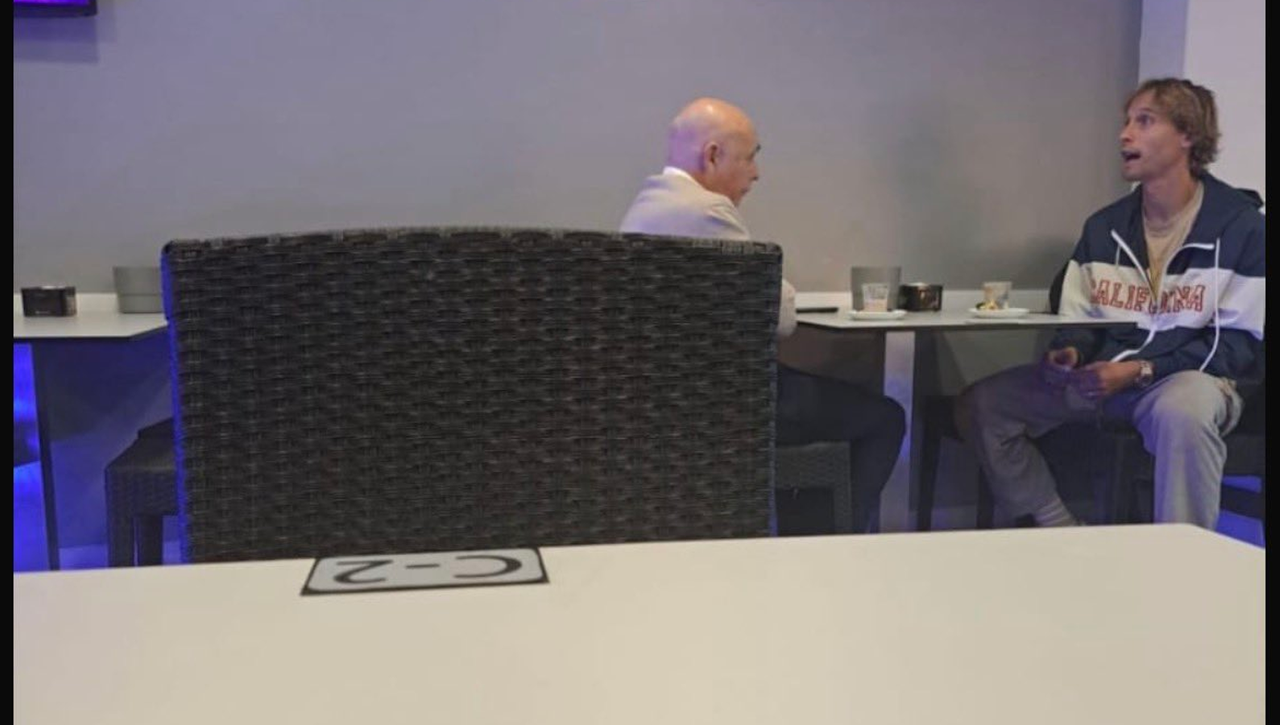 Misterioso encuentro entre Sergio Canales y el presidente del Racing de Santander