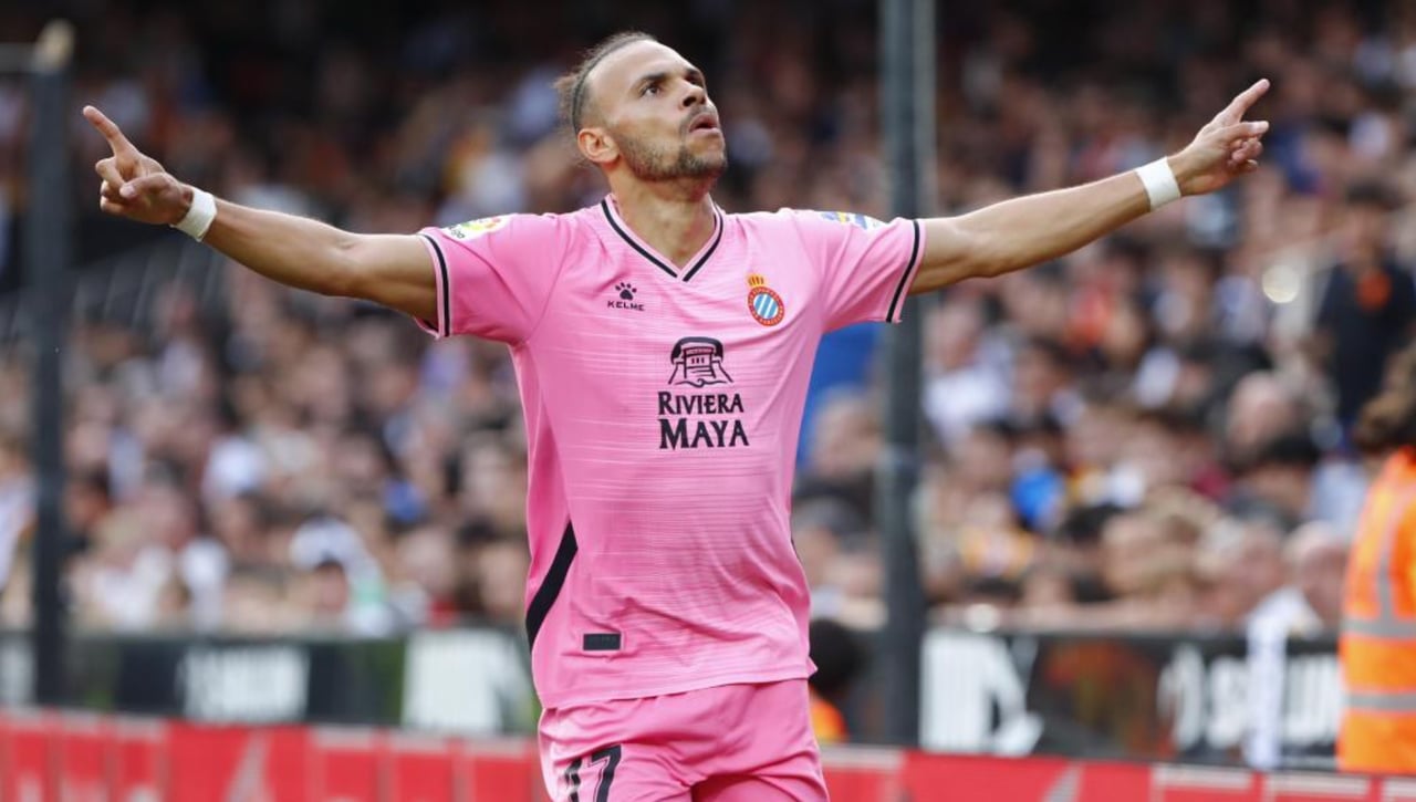 Martin Braithwaite, en el punto de mira del Girona