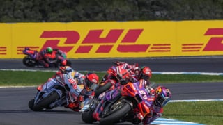 Marc Márquez, al acecho de Jorge Martín