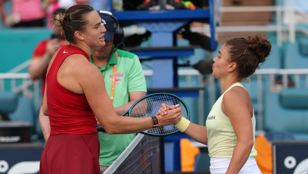 Sabalenka lo vuelve a hacer en Miami