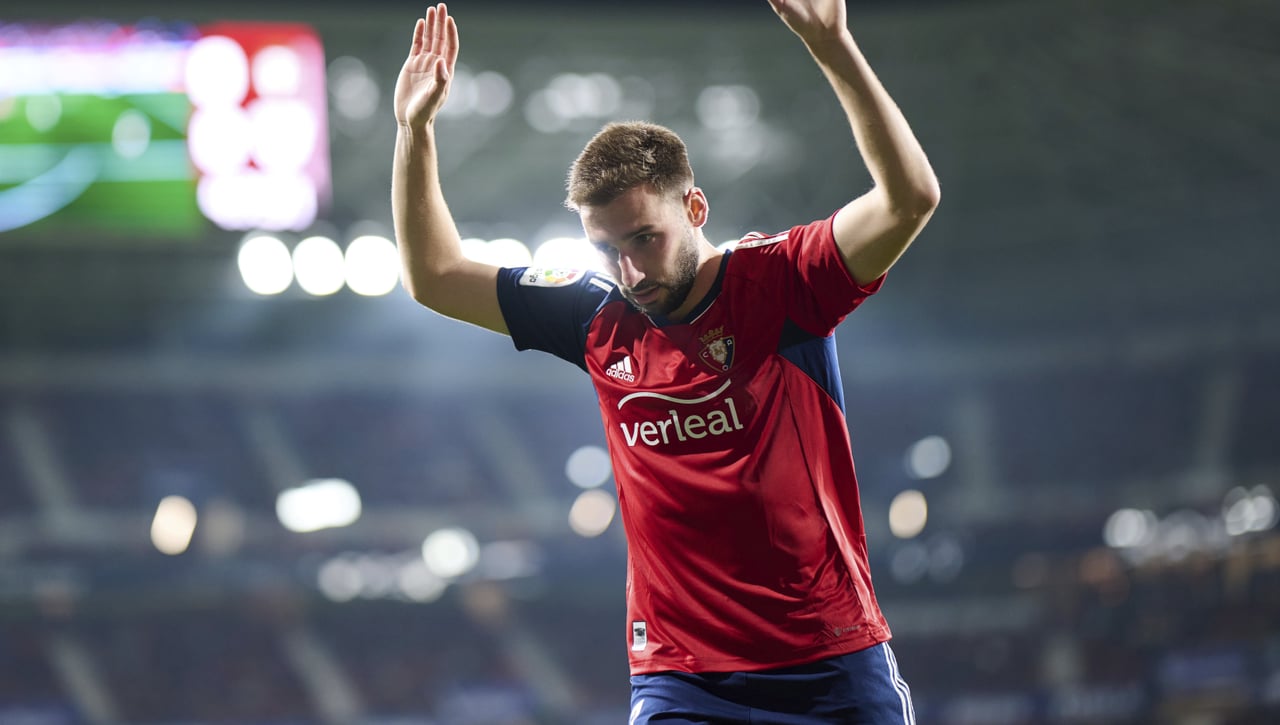 Osasuna pierde por unas semanas a uno de sus mejores jugadores