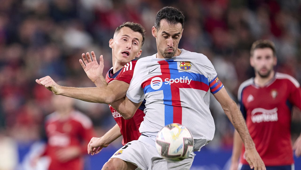 Sergio Busquets toma una decisión