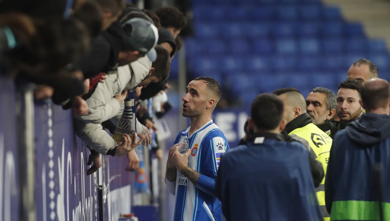 La tensión entre Sergi Darder y la afición del Espanyol