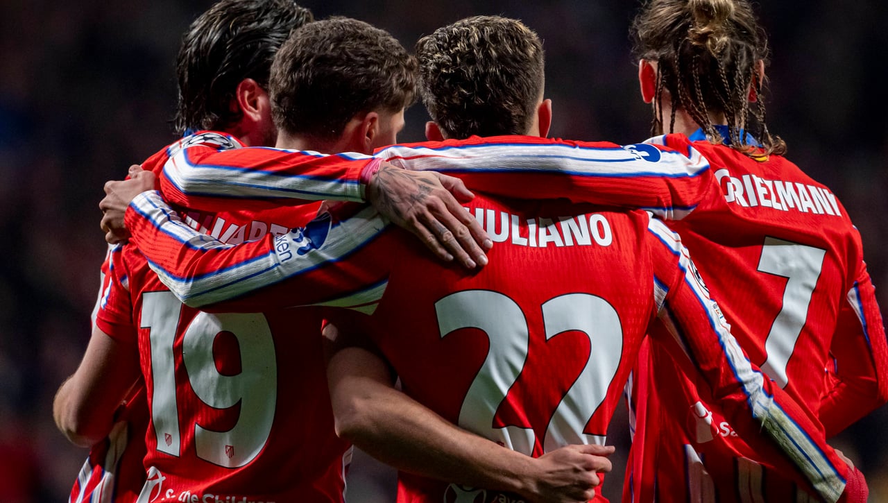 Plantilla completa del Atlético de Madrid en la temporada 2024-25. Todos los jugadores y entrenador del equipo colchonero