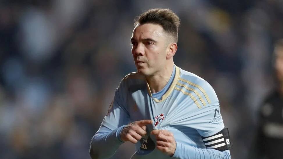Iago Aspas no esconde su enfado con el VAR y lanza un dardo al Mallorca