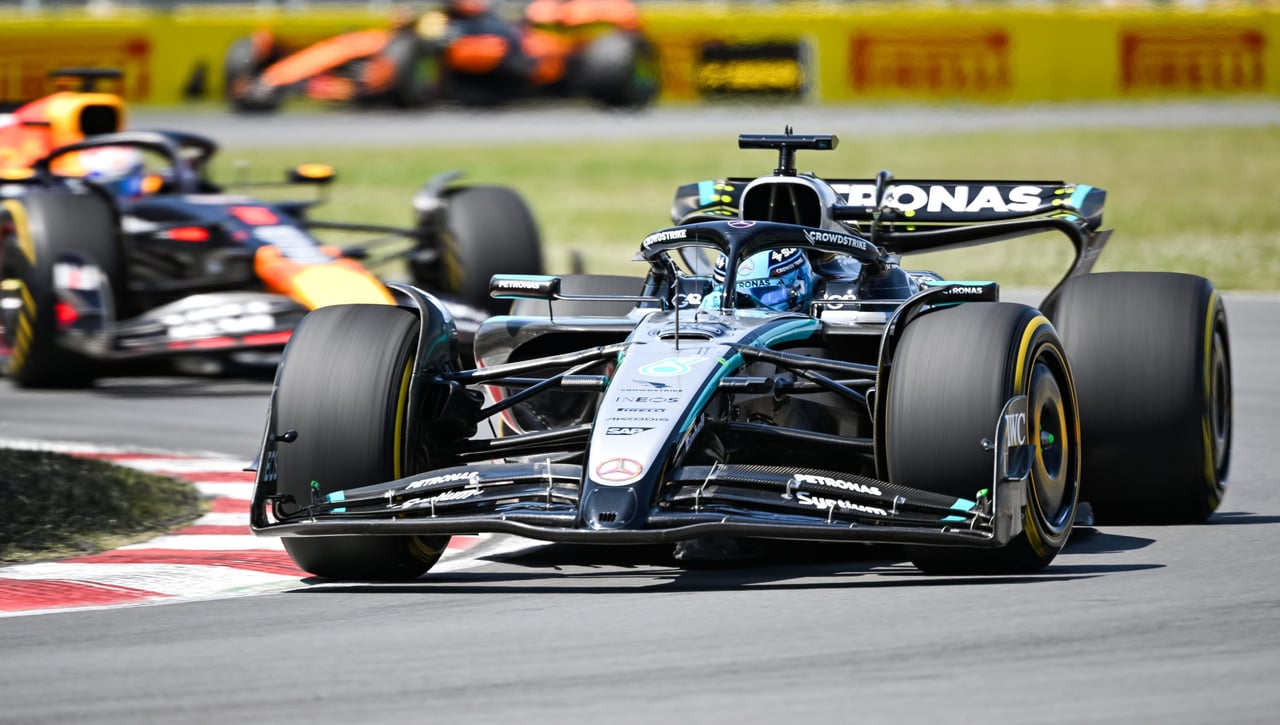 George Russell se hace grande, Alonso y Sainz sacan petróleo; McLaren la lía en Montreal