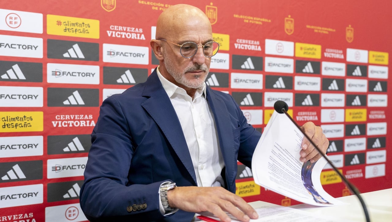 Una baja para Luis de la Fuente