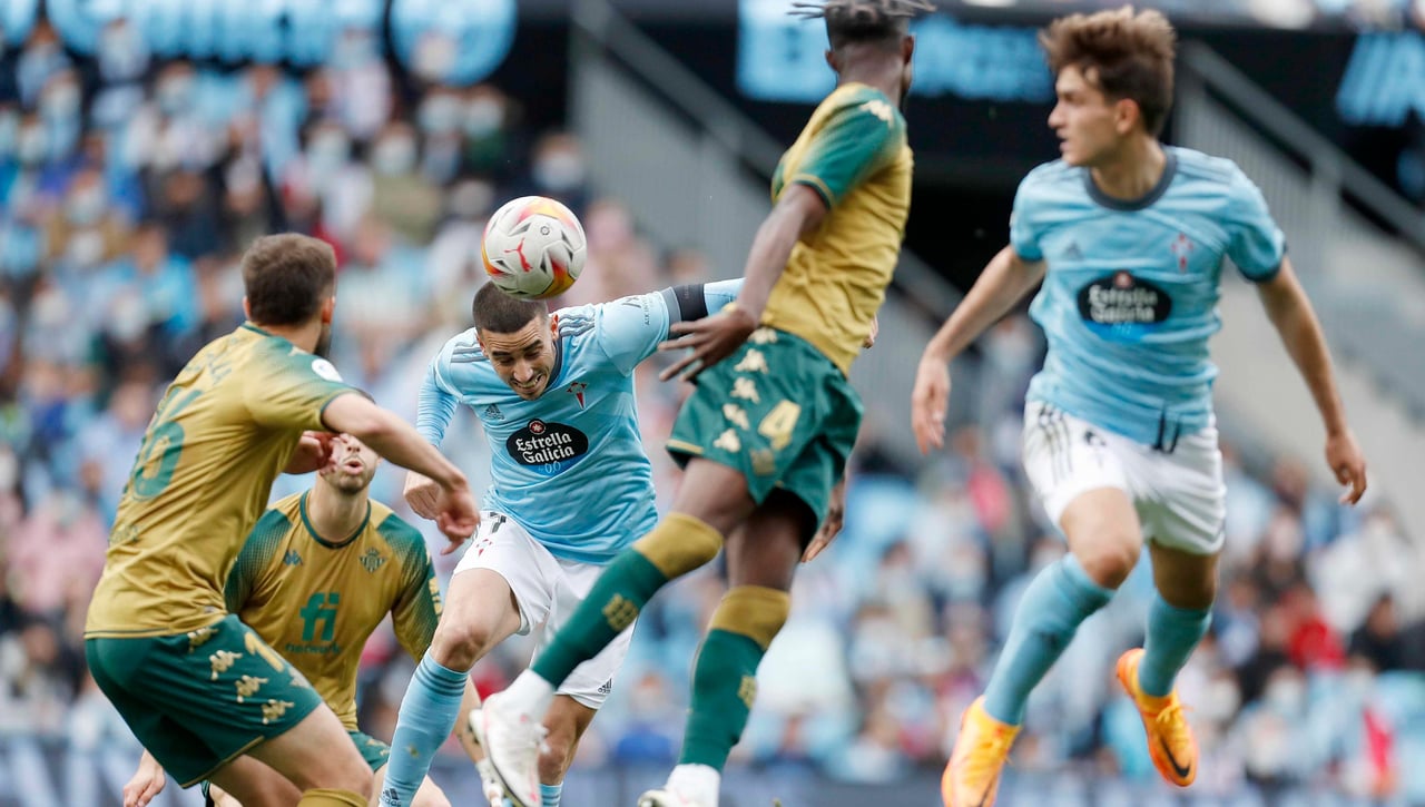 RC Celta Vs Real Betis: horario y dónde ver en TV y online