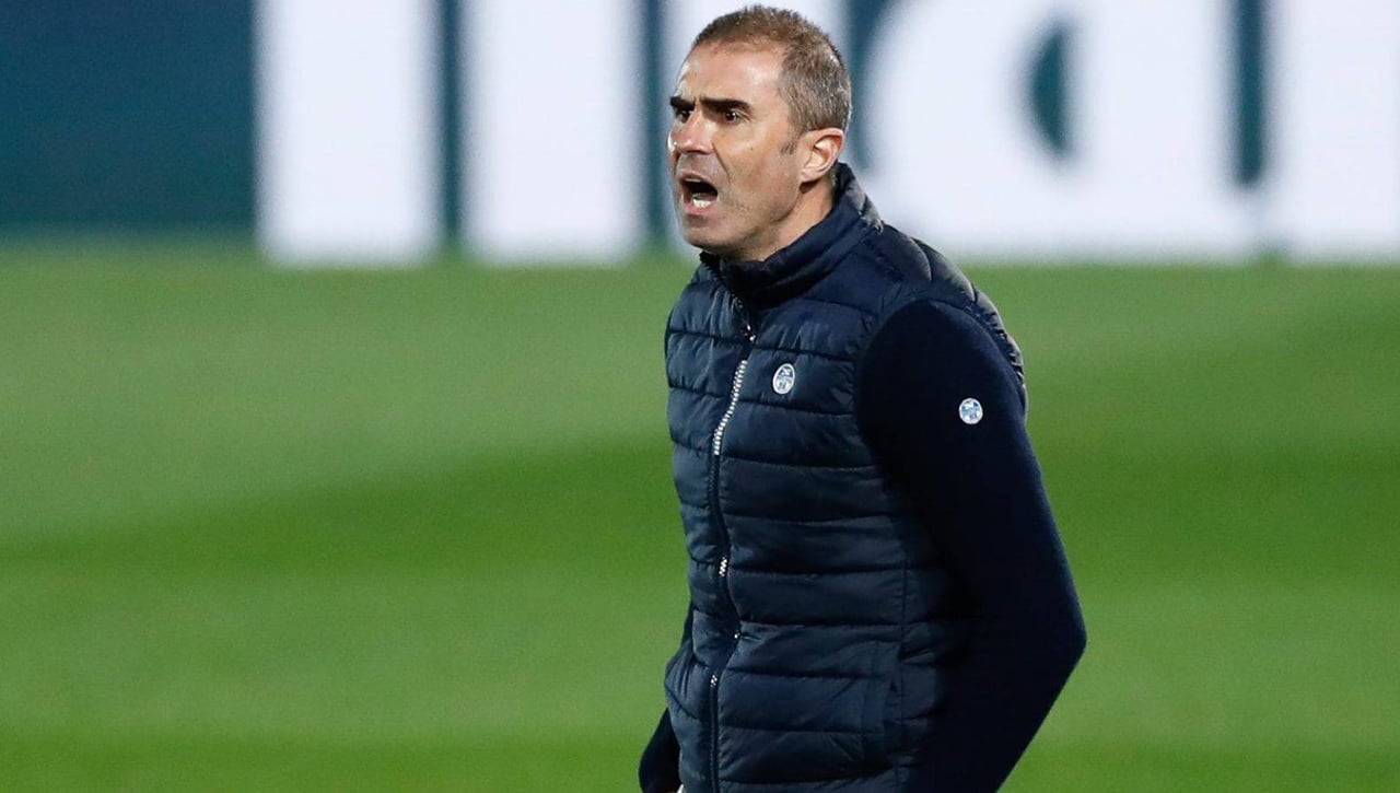 Garitano le contesta a Vicente Moreno tras su rajada contra el Almería