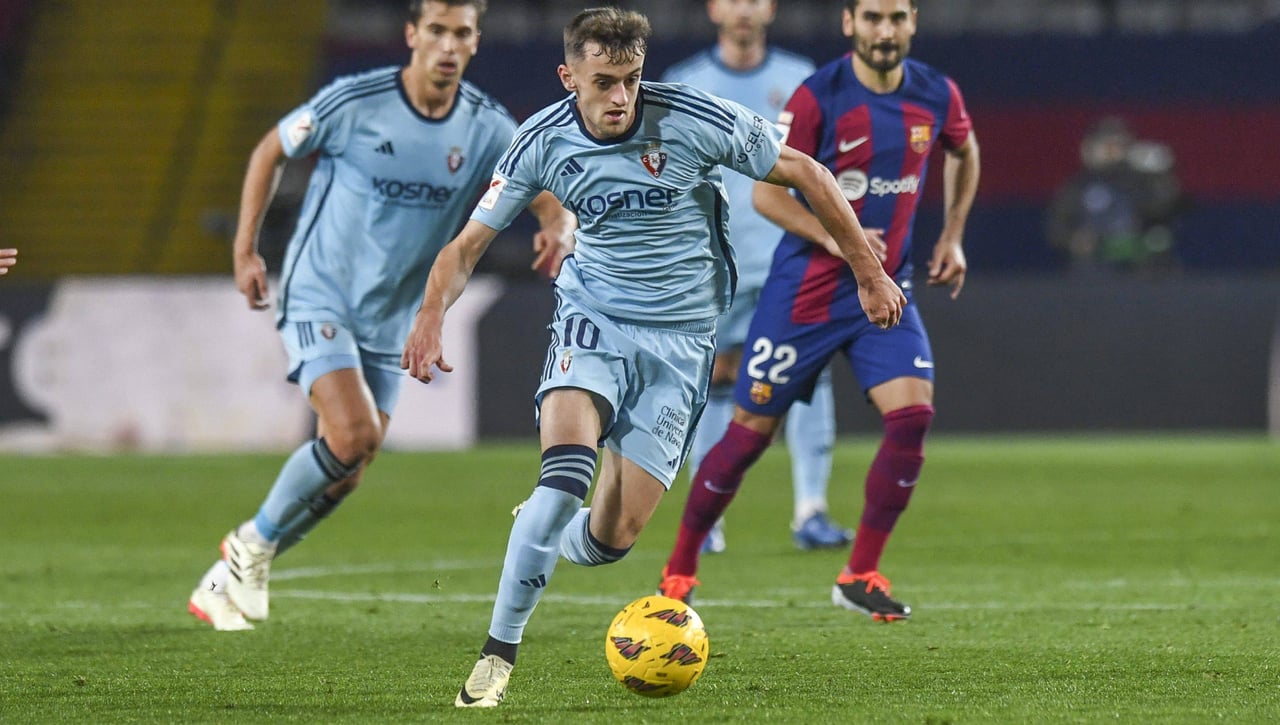 Aimar Oroz, con dos pretendientes que no satisfacen a Osasuna