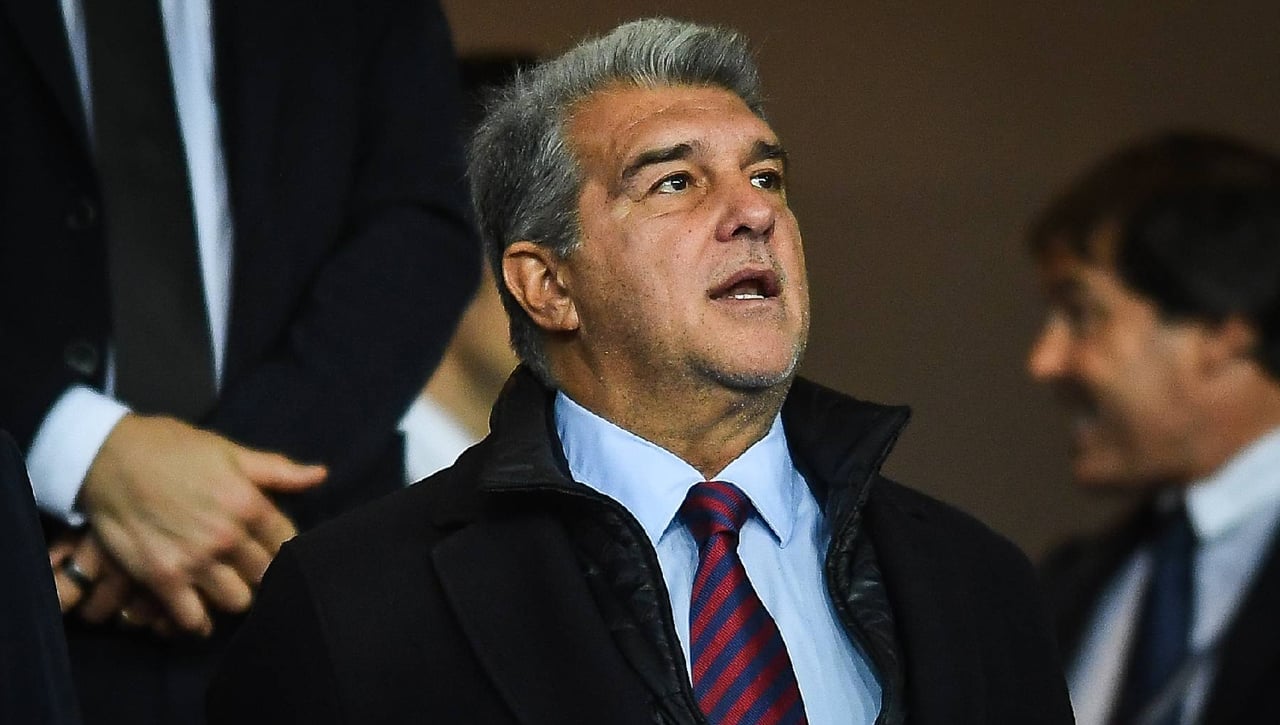 Laporta pide el apoyo del Camp Nou: "Los puntos del partido contra el Atlético son vitales para seguir mandando en LaLiga"