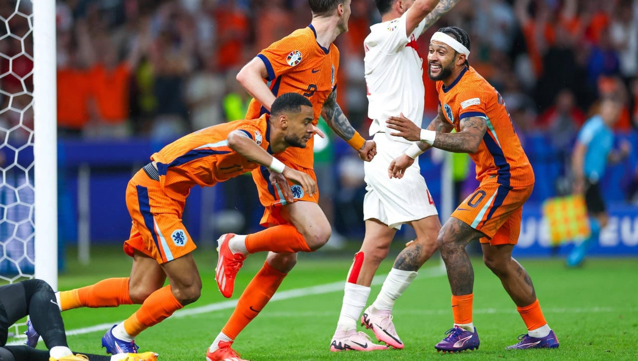 Países Bajos 2-1 Turquía: Gakpo y Depay sentencian a Güler