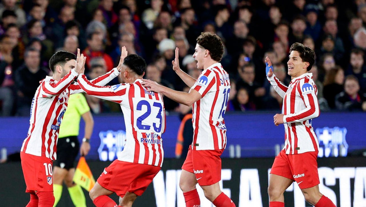 La plantilla del Atlético de Madrid confía: "Seguimos en la pelea por LaLiga"