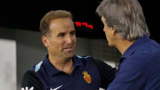 Arrasate explica la pizca de "fortuna" y vivir sin Muriqi