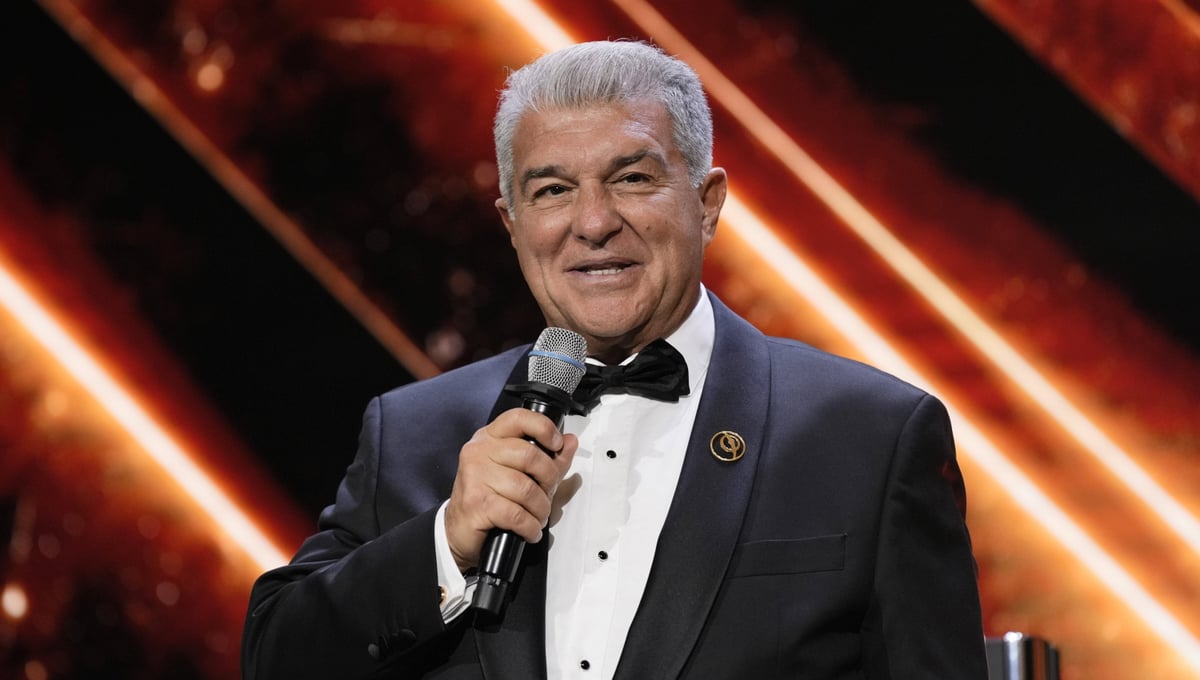 Laporta 'se moja' con el penalti a Mbappé ante el Rayo Vallecano: "¡Piscinazo!"