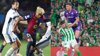 Antony y Lamine Yamal, juntos