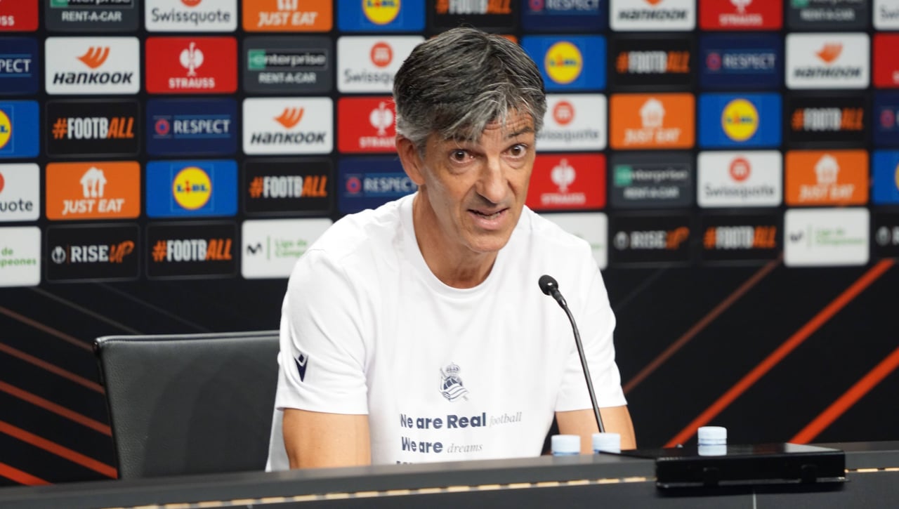 Imanol Alguacil responde con contundencia a Sadiq y zanja el tema con Oyarzabal