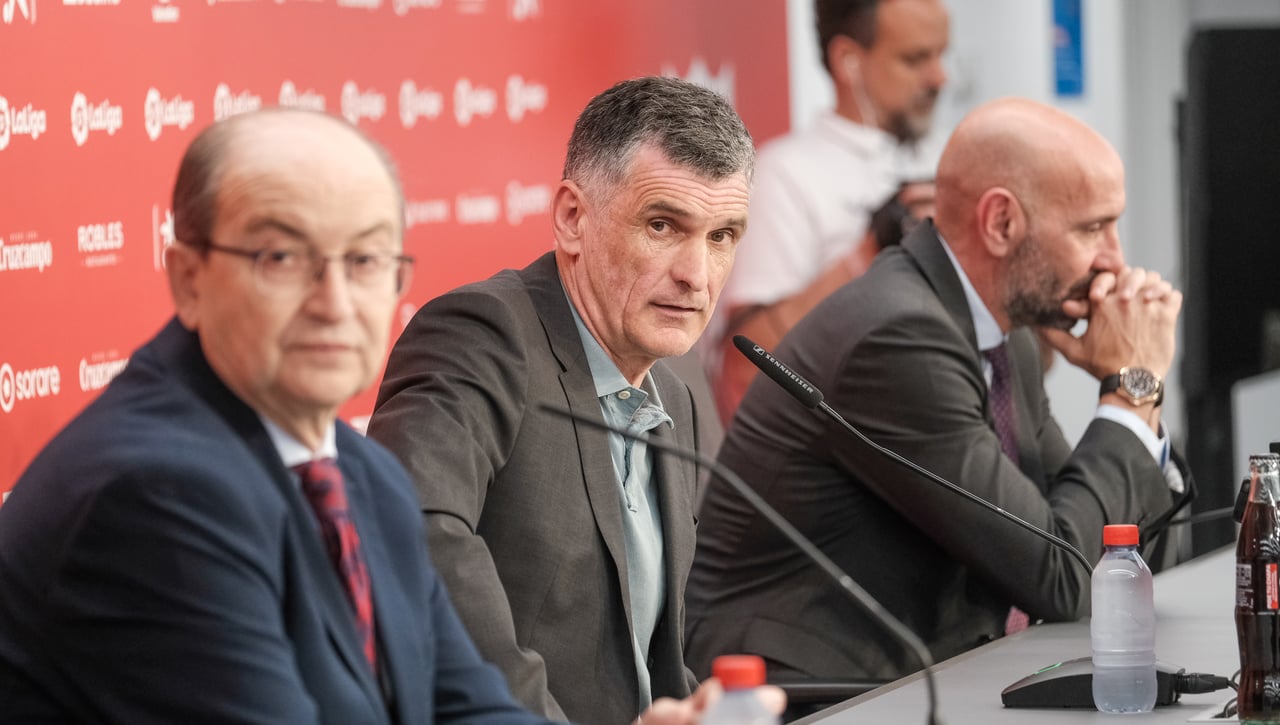 Mendilibar y la clave para empezar a ganar con el Sevilla: "Si corremos tanto como ellos..."