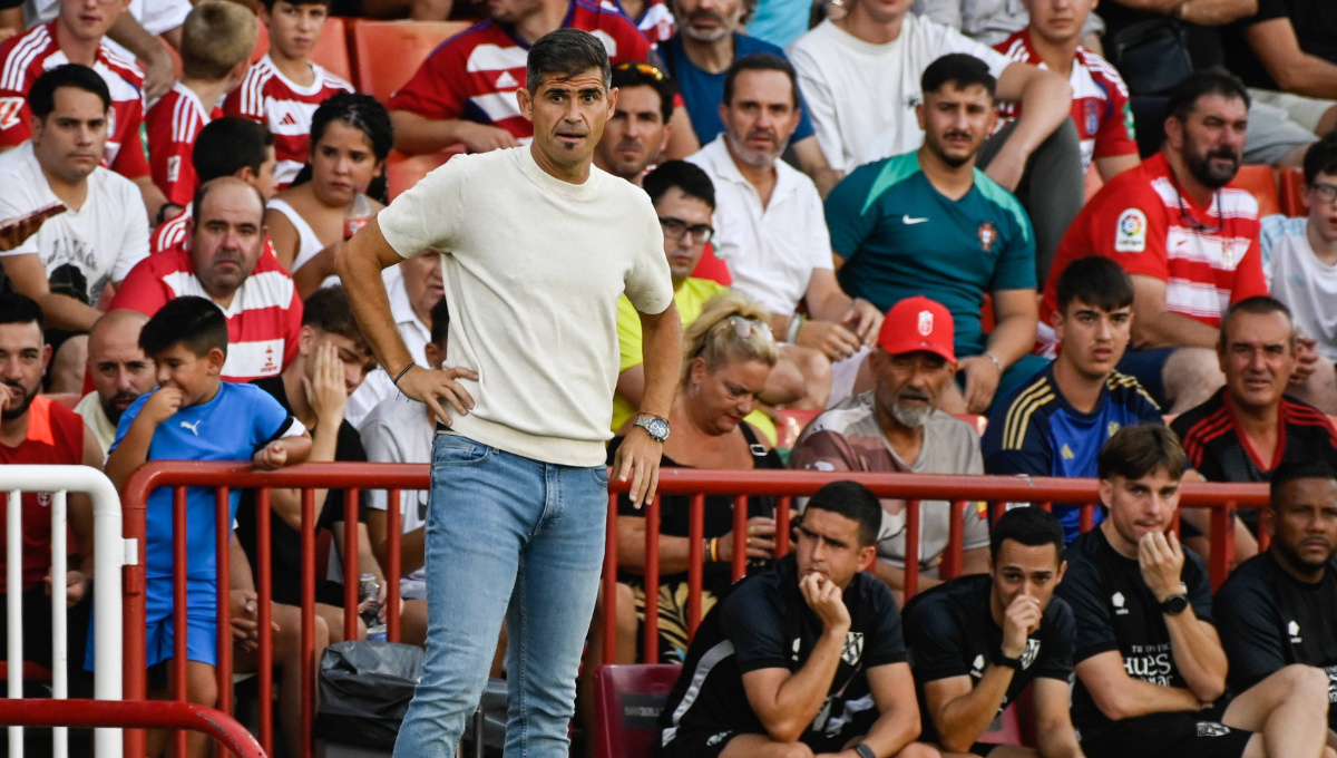 Antonio Hidalgo, en la desbandada del Huesca