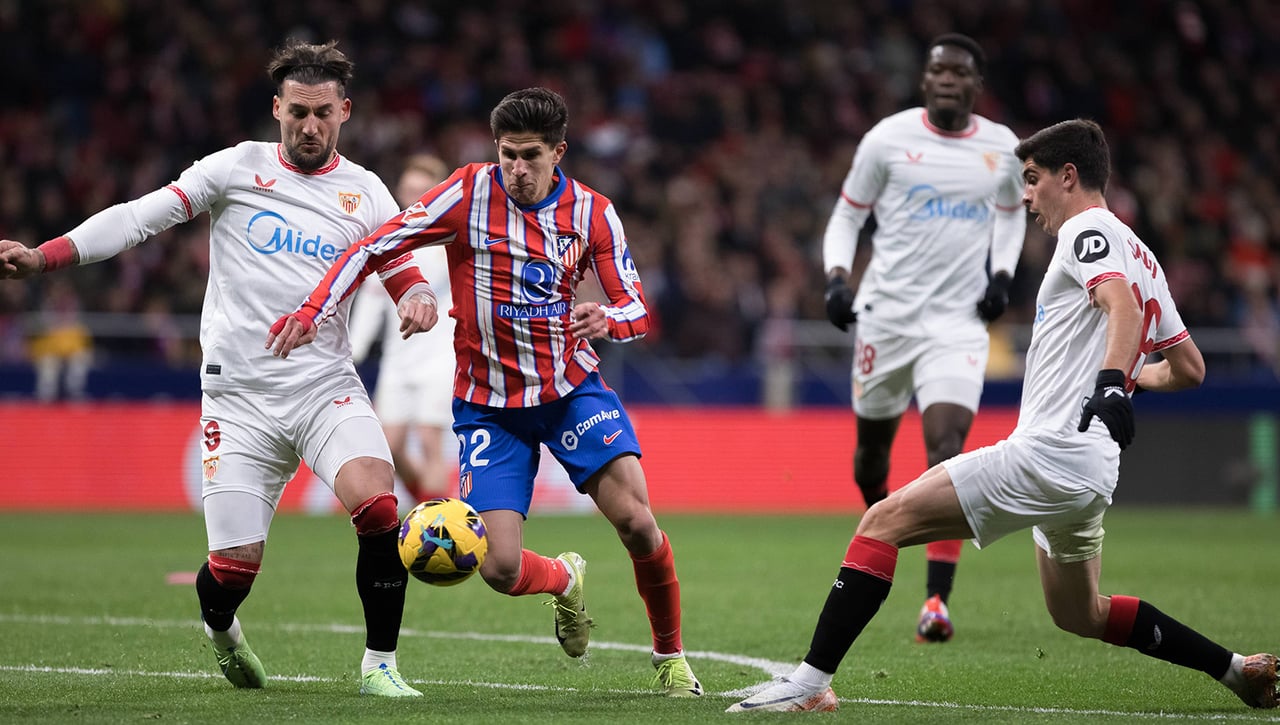 Atlético - Sevilla: horario canal y dónde ver hoy en TV el partido de la jornada 11 de LaLiga