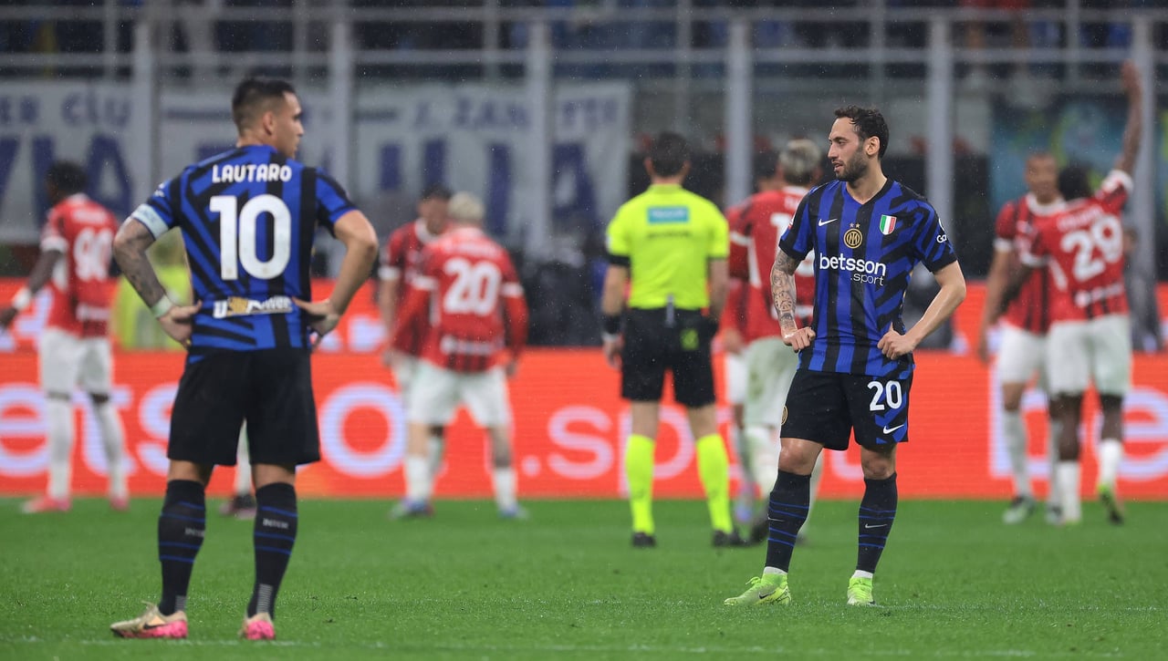 Guerra total entre dos jugadores del Inter de Milán