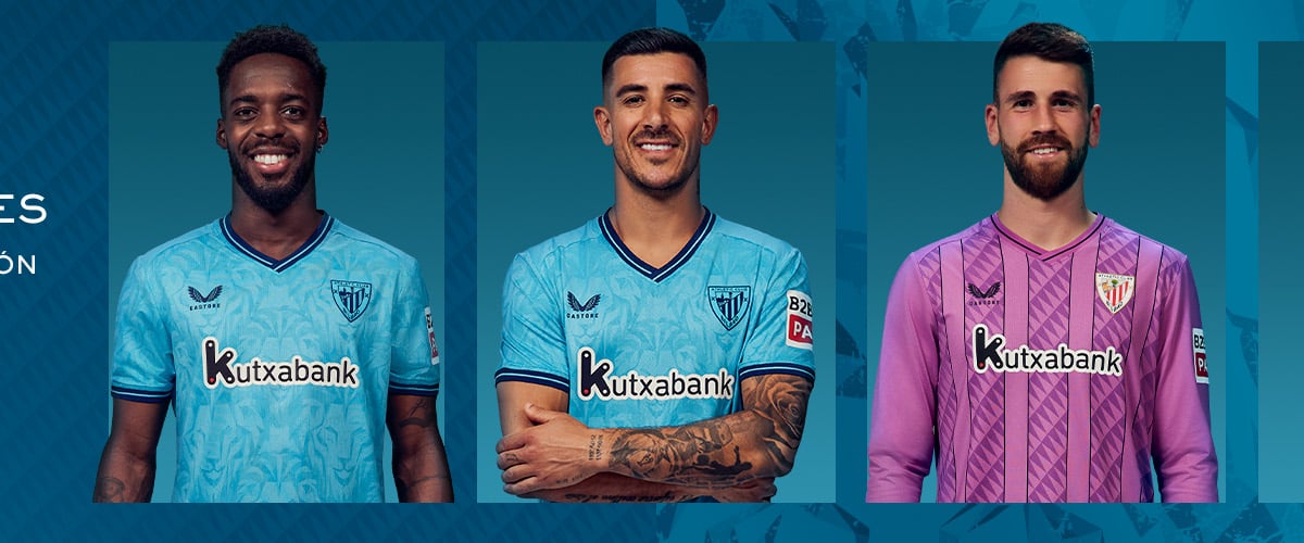 Todos los detalles de la rompedora segunda equipación del Athletic Club